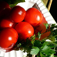 Solmogna tomater från Italien!